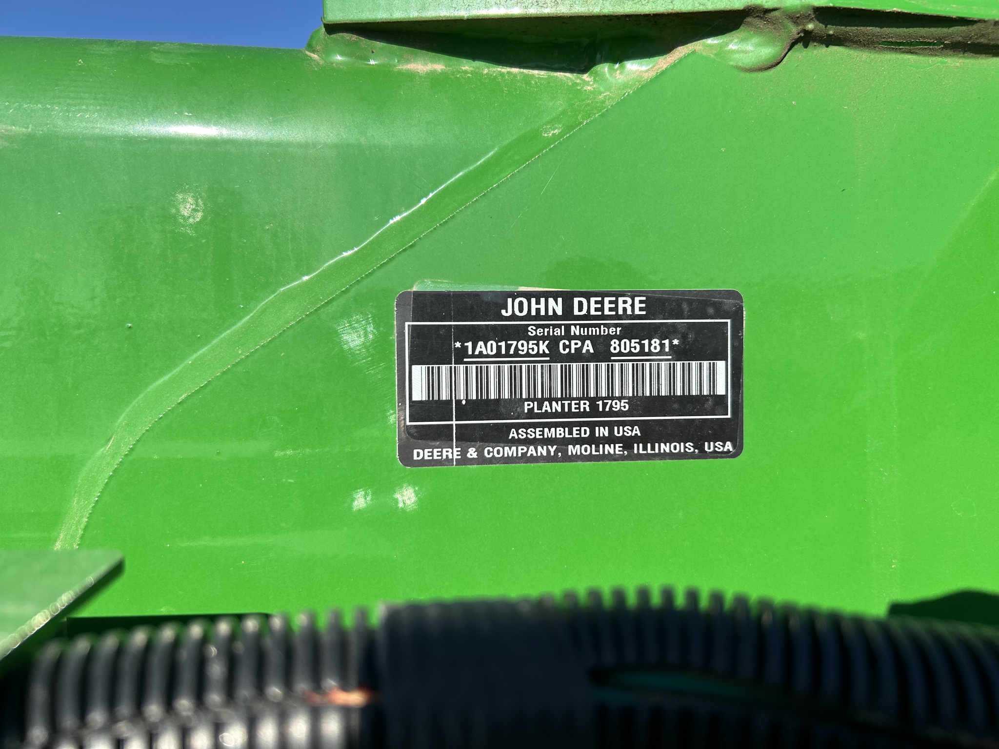  2024 John Deere 1795 at Heritage Tractor in Topeka, KS