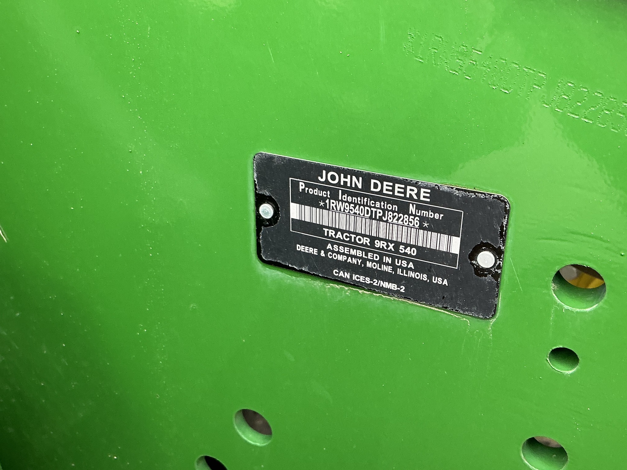 2023 John Deere 9RX 540 Image 9