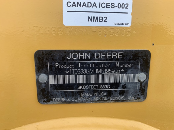 2021 John Deere 333G