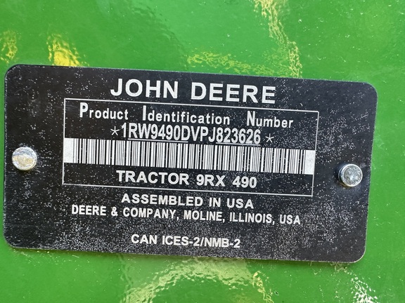 2023 John Deere 9RX 490
