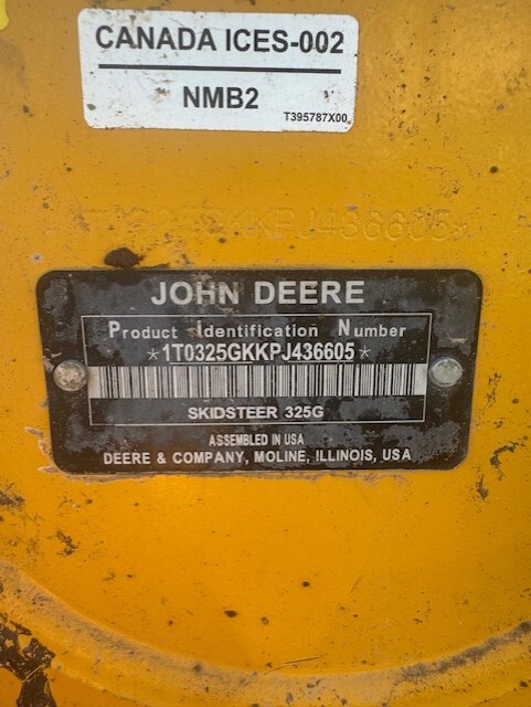 2023 John Deere 325G Image 5