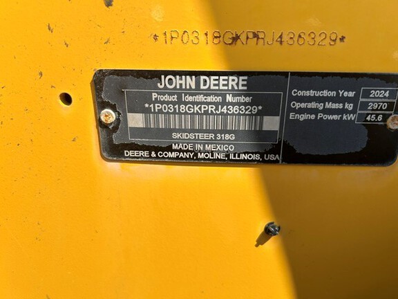 2024 John Deere 318G