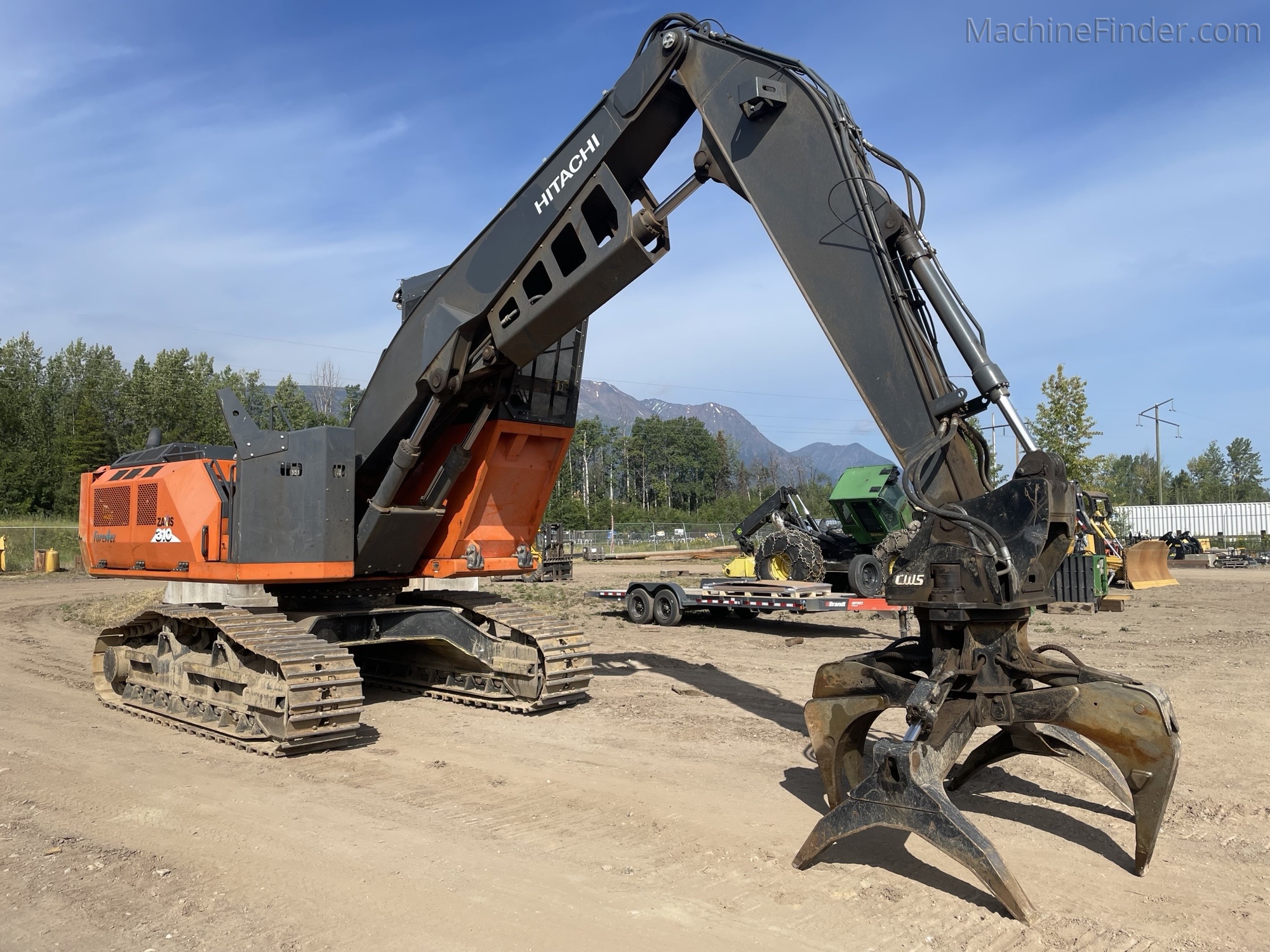 2018 Hitachi ZX310F-6 | Forestry Track Log Loaders | MachineFinder