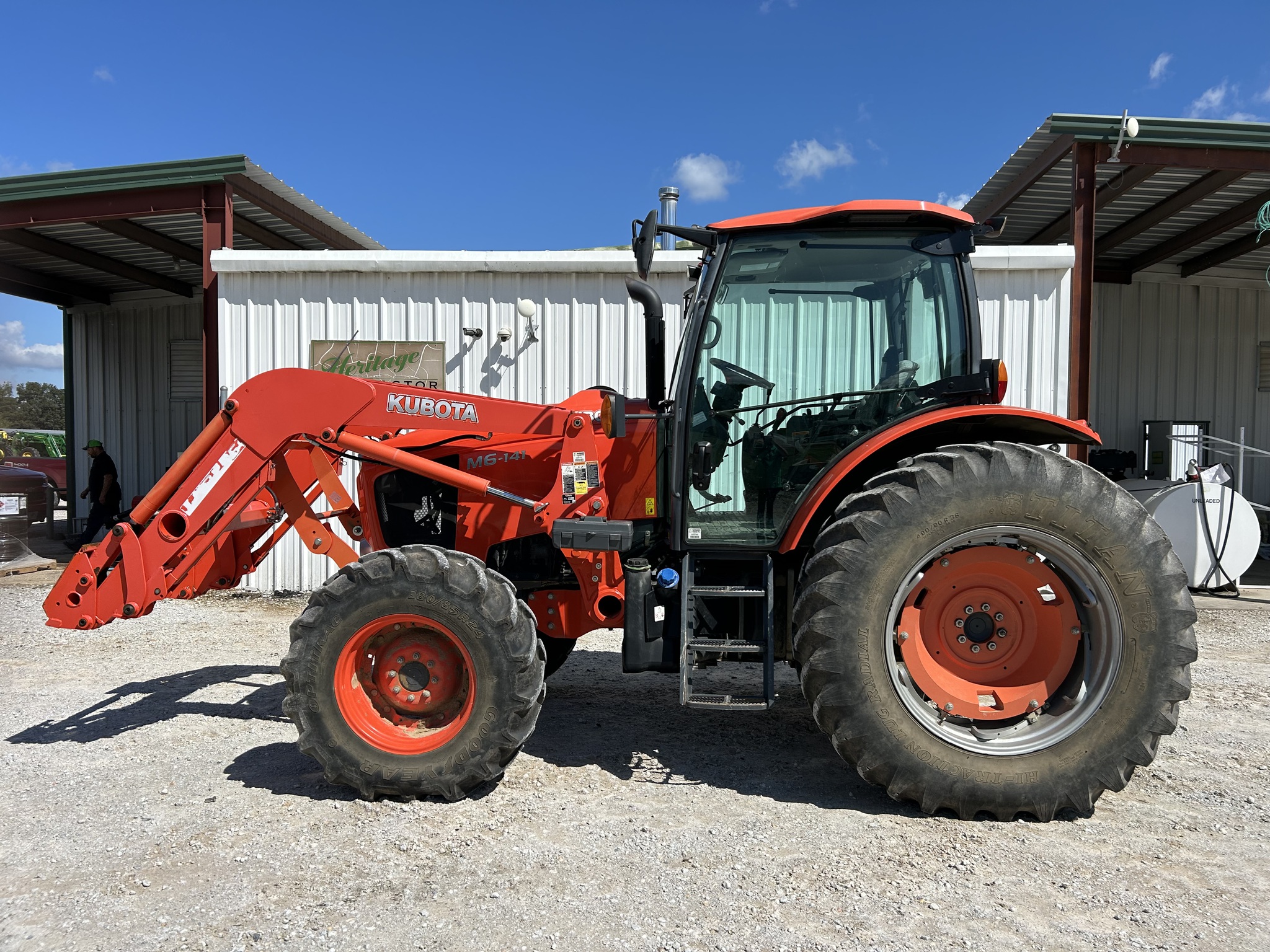  2022 Kubota M6-141 at Heritage Tractor in Pittsburg, KS
