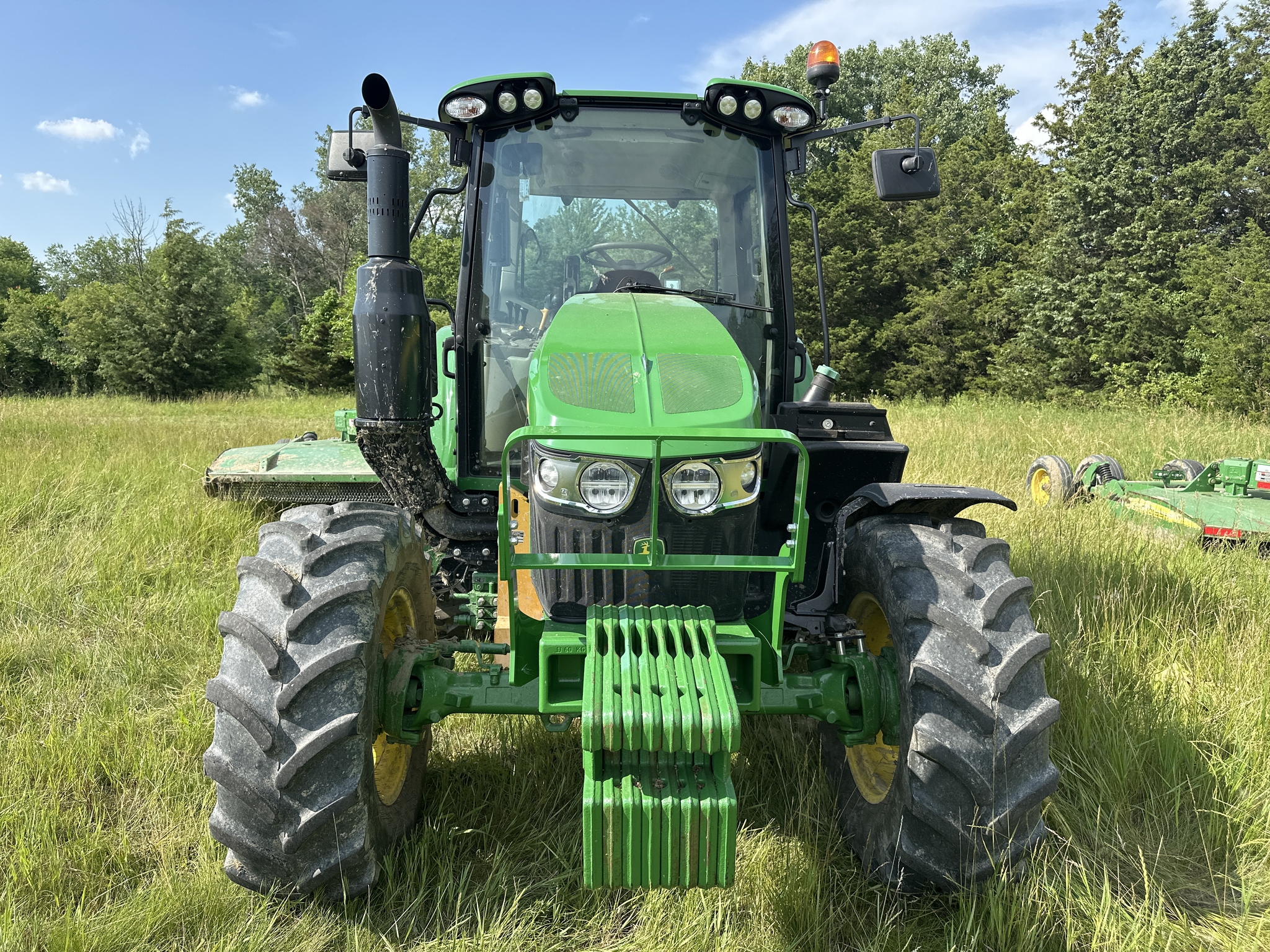 2023 John Deere 6120M Image 8