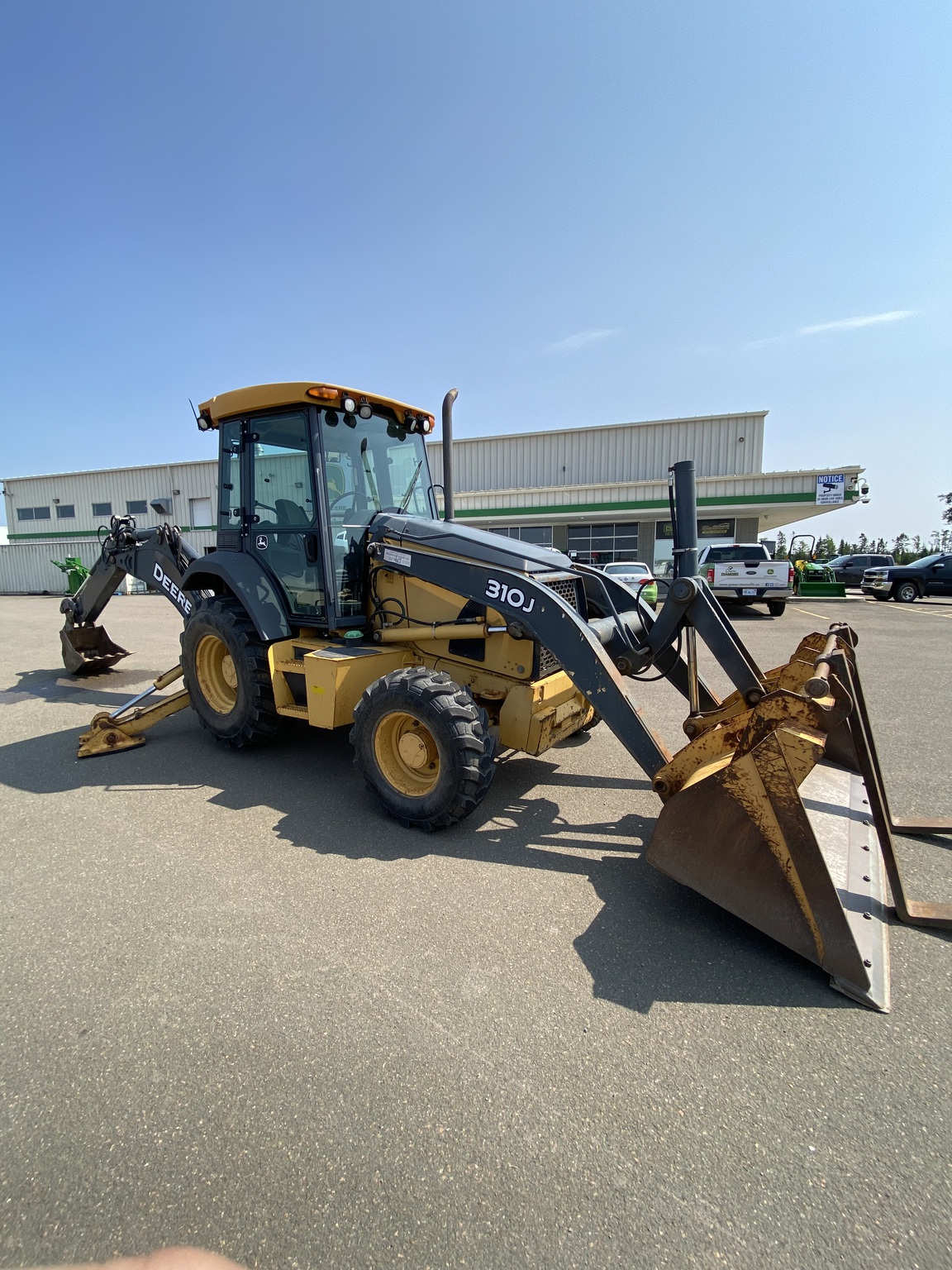 2009 John Deere 310J Image 7