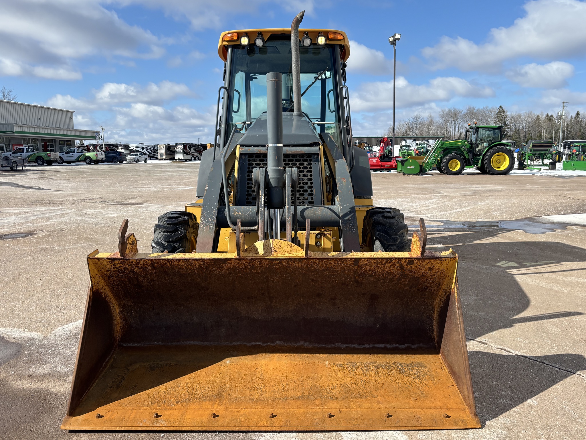 2009 John Deere 310J Image 7