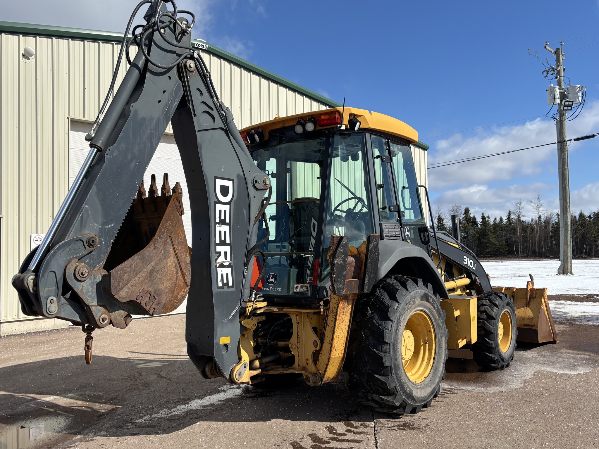 2009 John Deere 310J Image 3