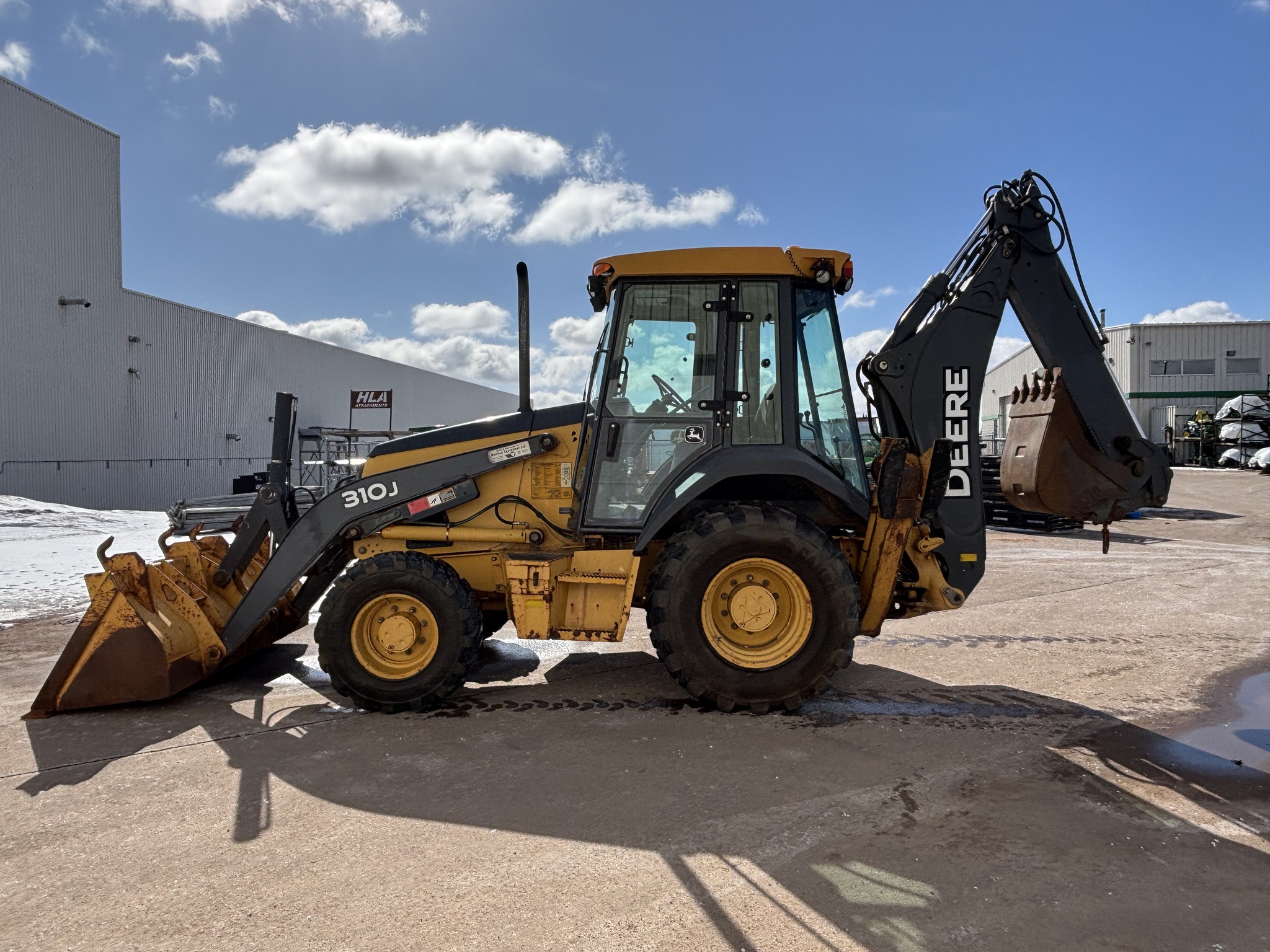 2009 John Deere 310J Image 6