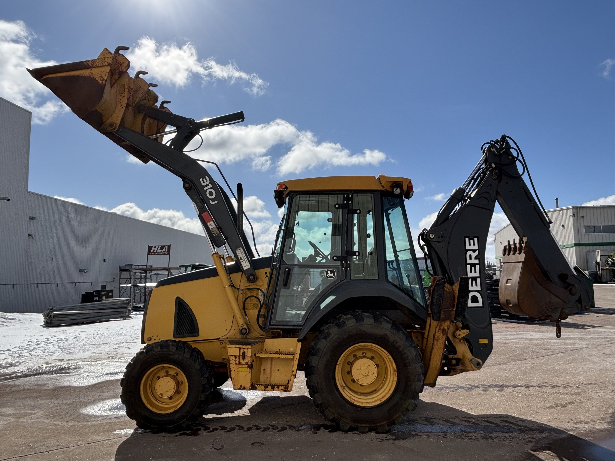 2009 John Deere 310J Image 8