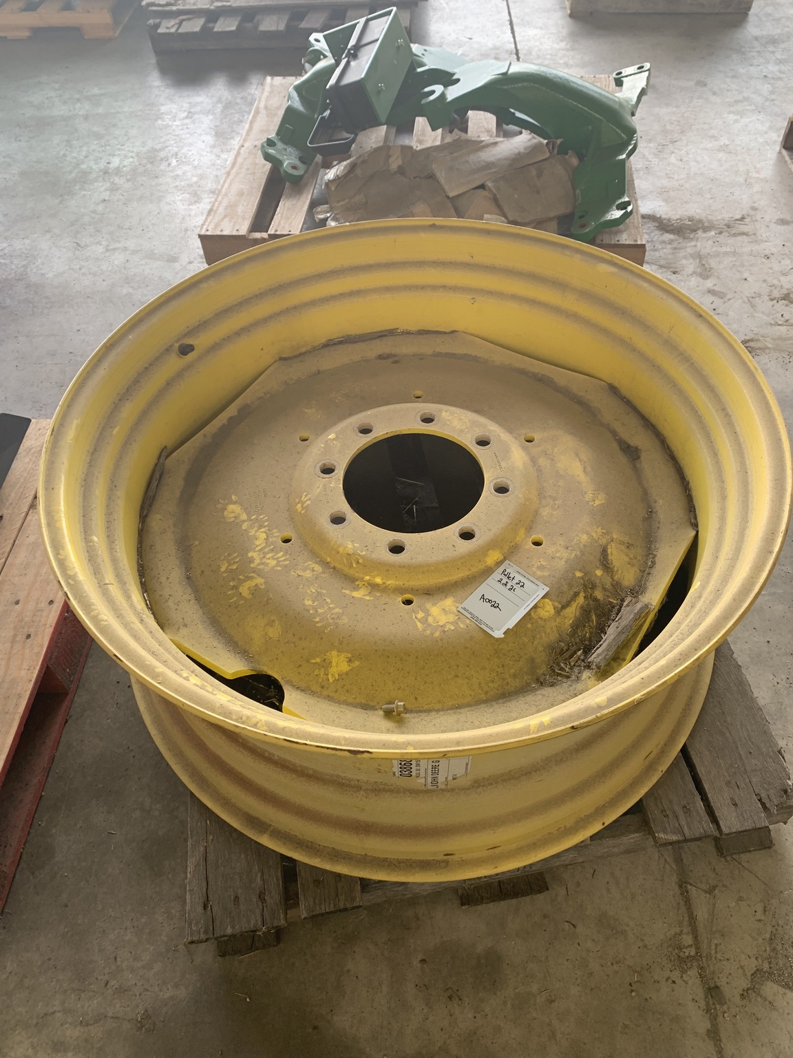 John Deere Set of Rims Image 1