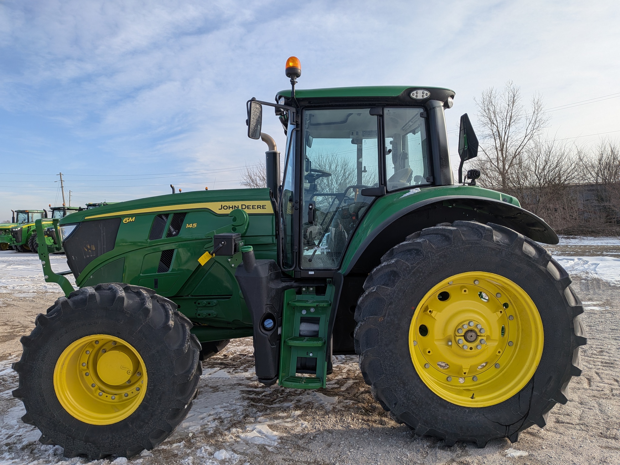  2025 John Deere 6M 145 at Heritage Tractor in Galesburg, IL