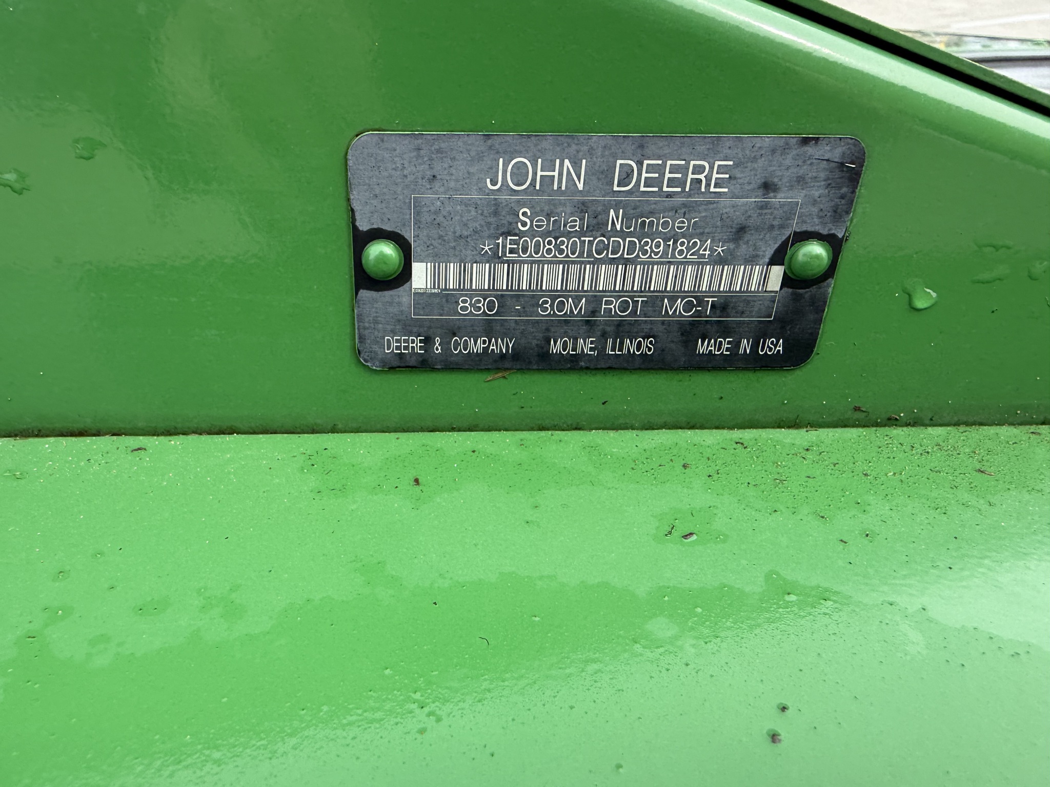 2013 John Deere 830 Image 9