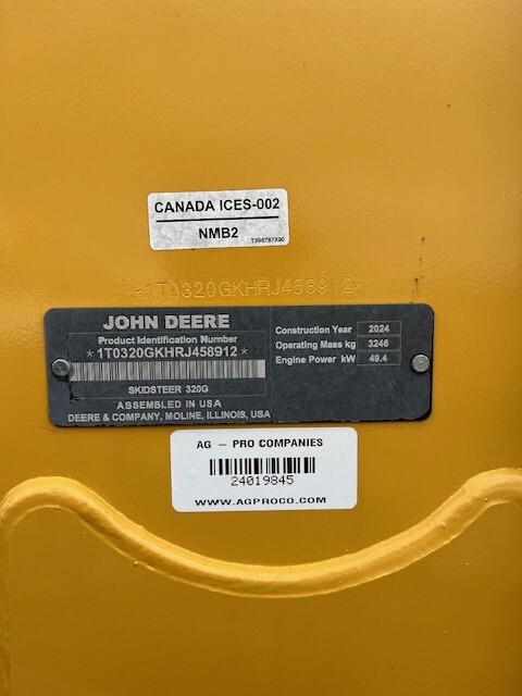 2024 John Deere 320G Image 6