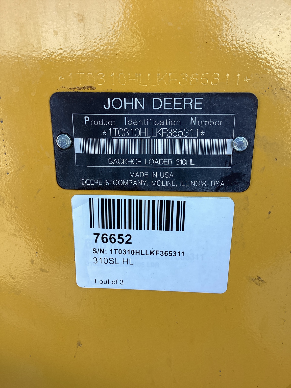 2020 John Deere 310SL HL Image 15
