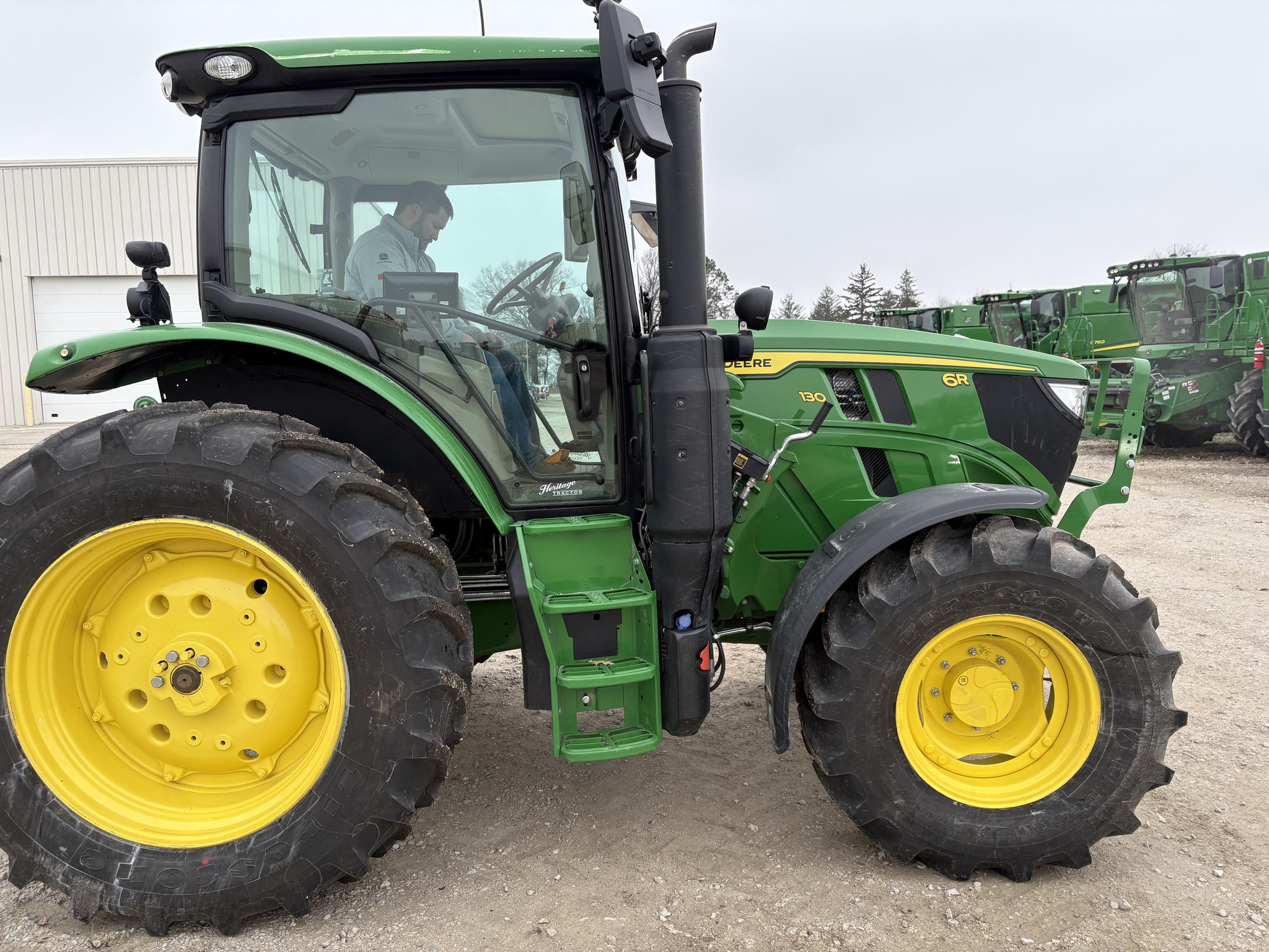  2025 John Deere 6R 130 at Heritage Tractor in Kewanee, IL