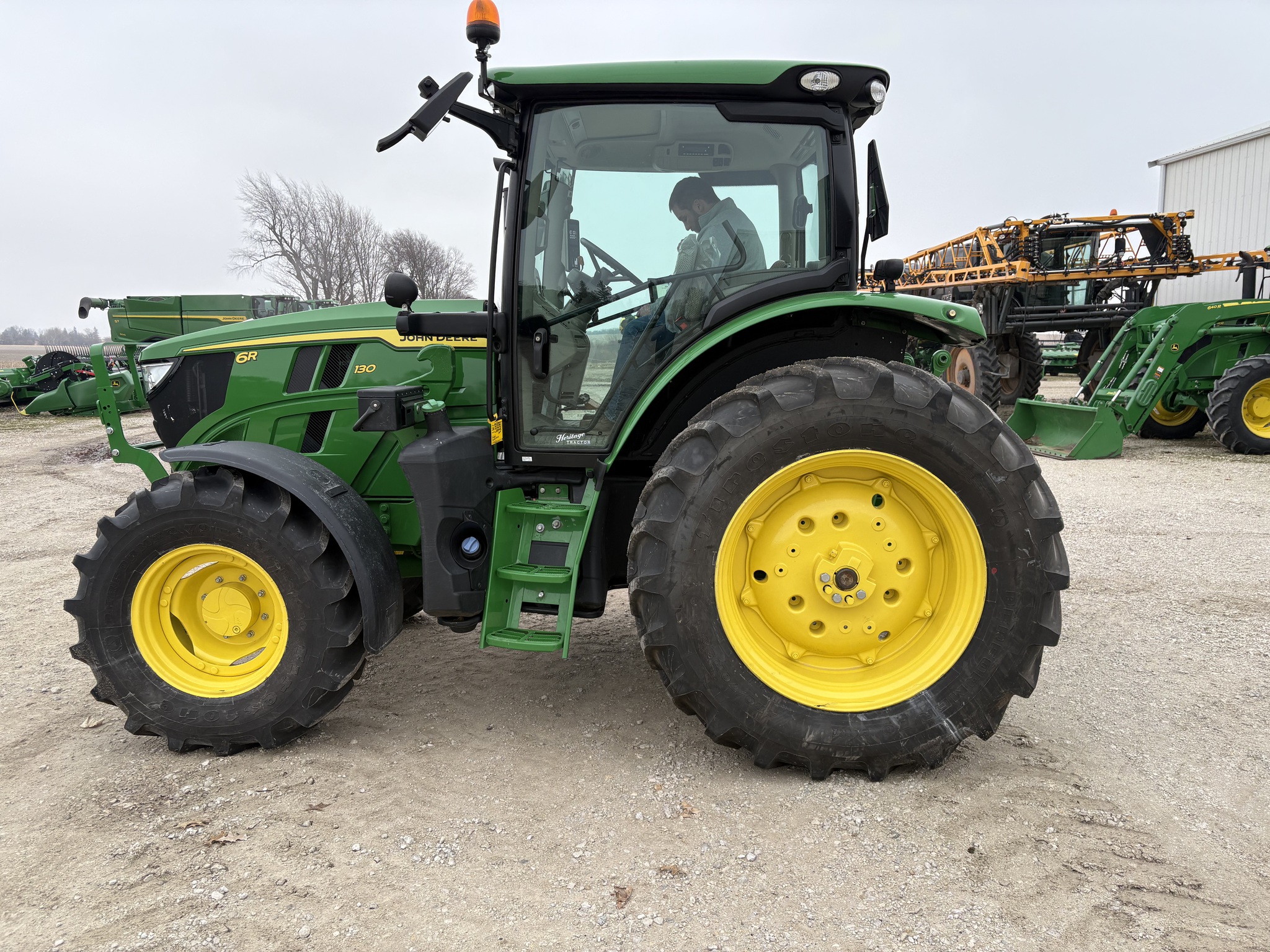  2025 John Deere 6R 130 at Heritage Tractor in Kewanee, IL
