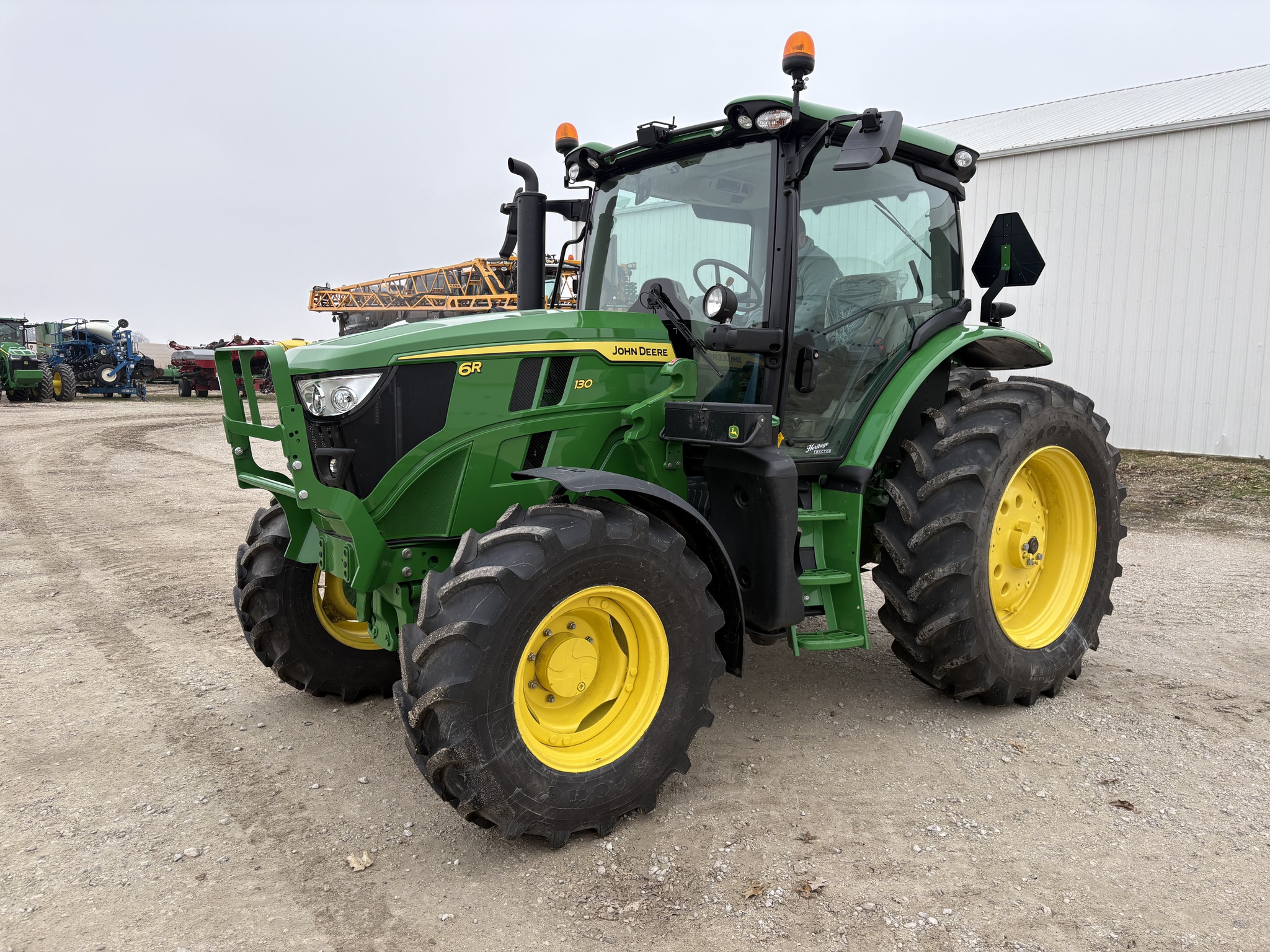  2025 John Deere 6R 130 at Heritage Tractor in Kewanee, IL