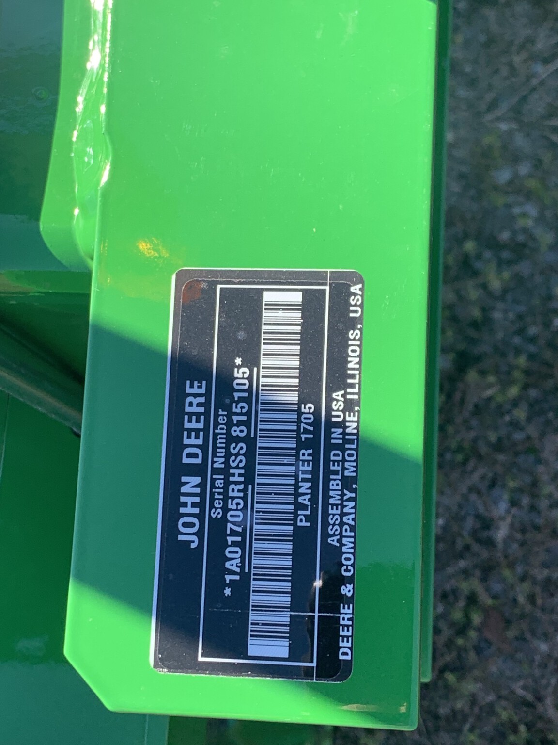 2025 John Deere 1705 Image 6