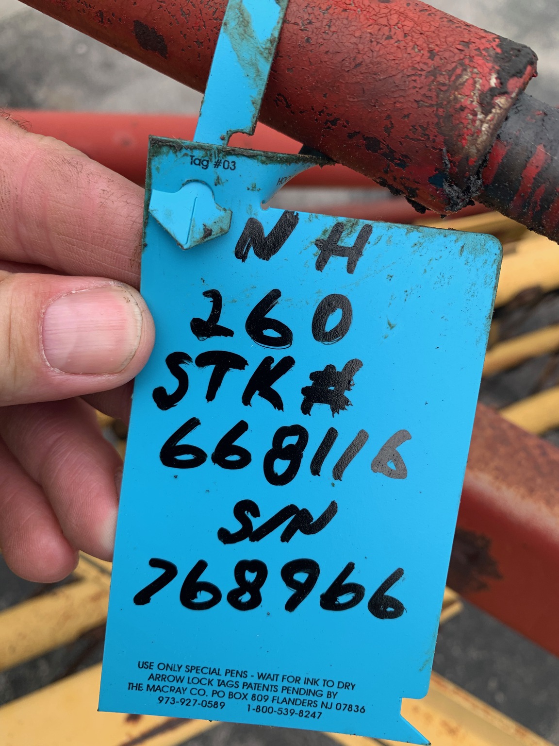 1990 New Holland 260 at Heritage Tractor in Lamar, MO