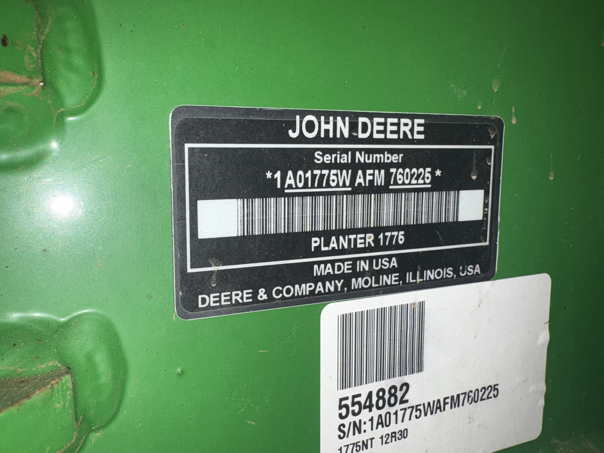 2015 John Deere 1775NT Image 16
