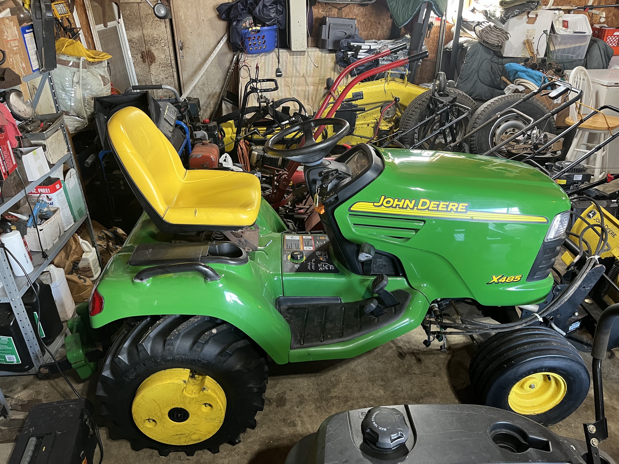 2004 John Deere X485 Image 2