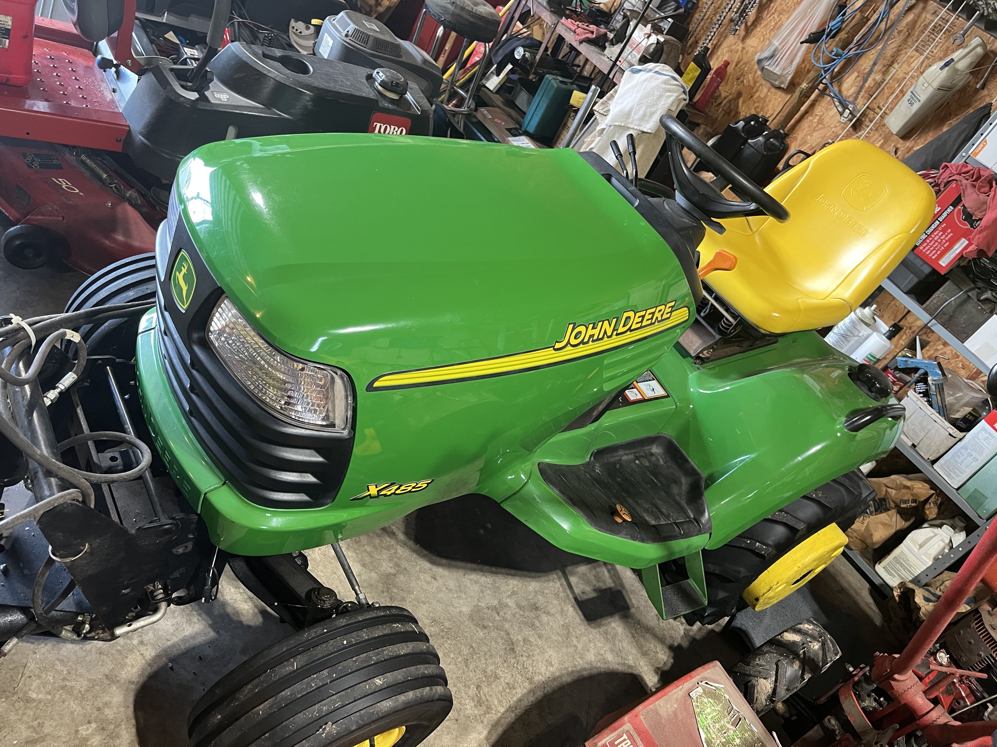 2004 John Deere X485 Image 3