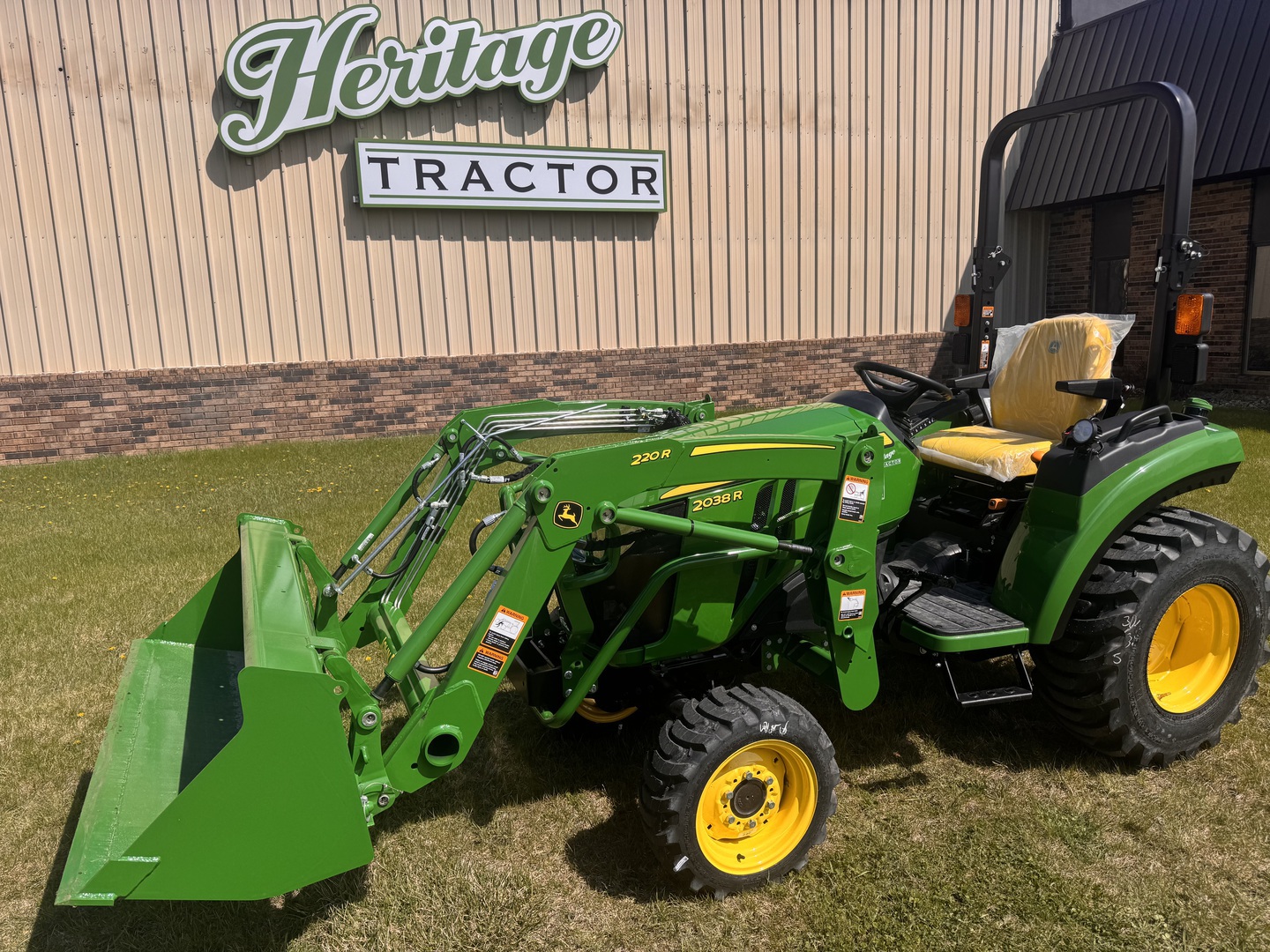  2026 John Deere 2038R at Heritage Tractor in Geneseo, IL
