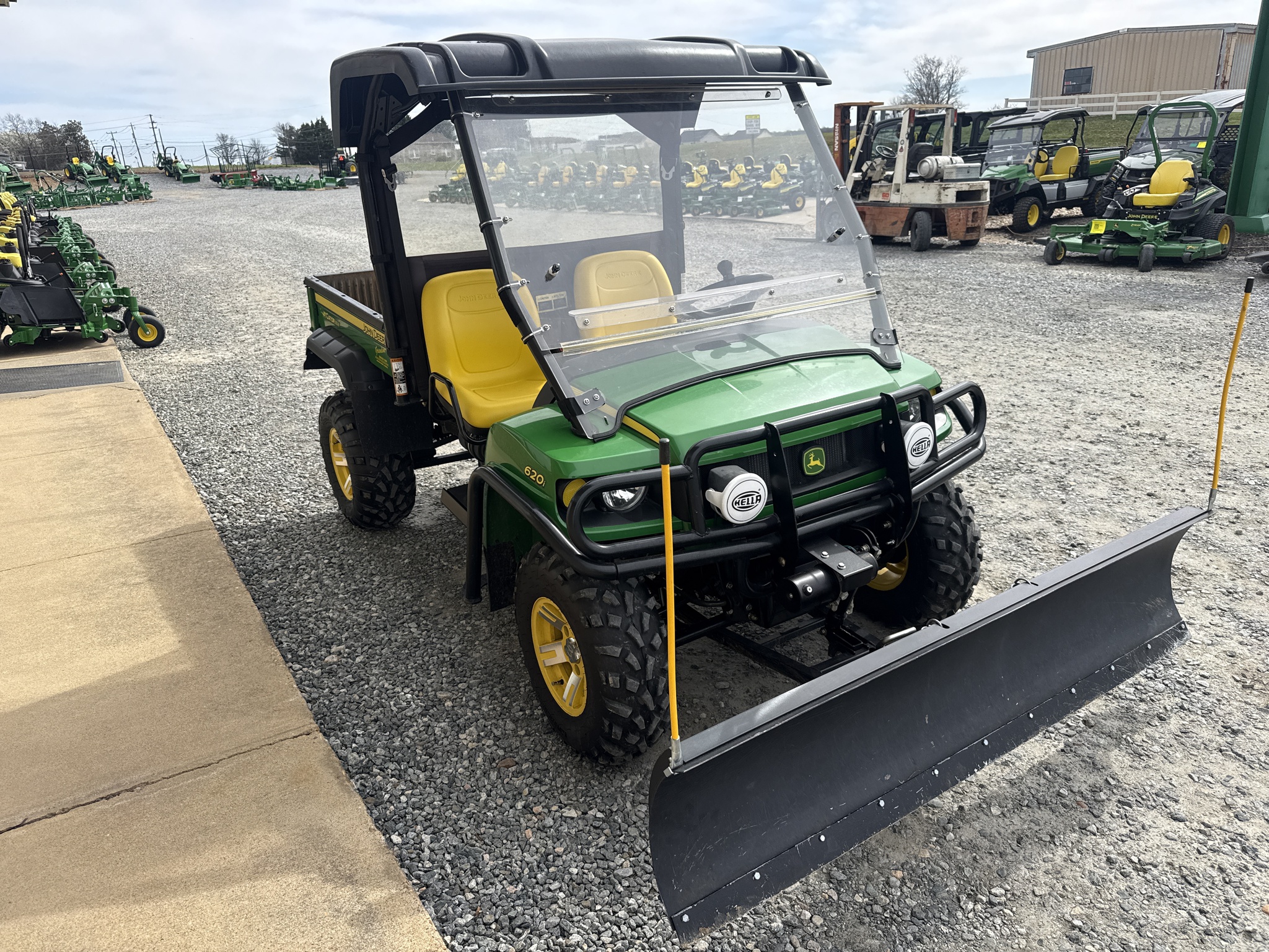 2009 John Deere XUV 620I GREEN Image 4