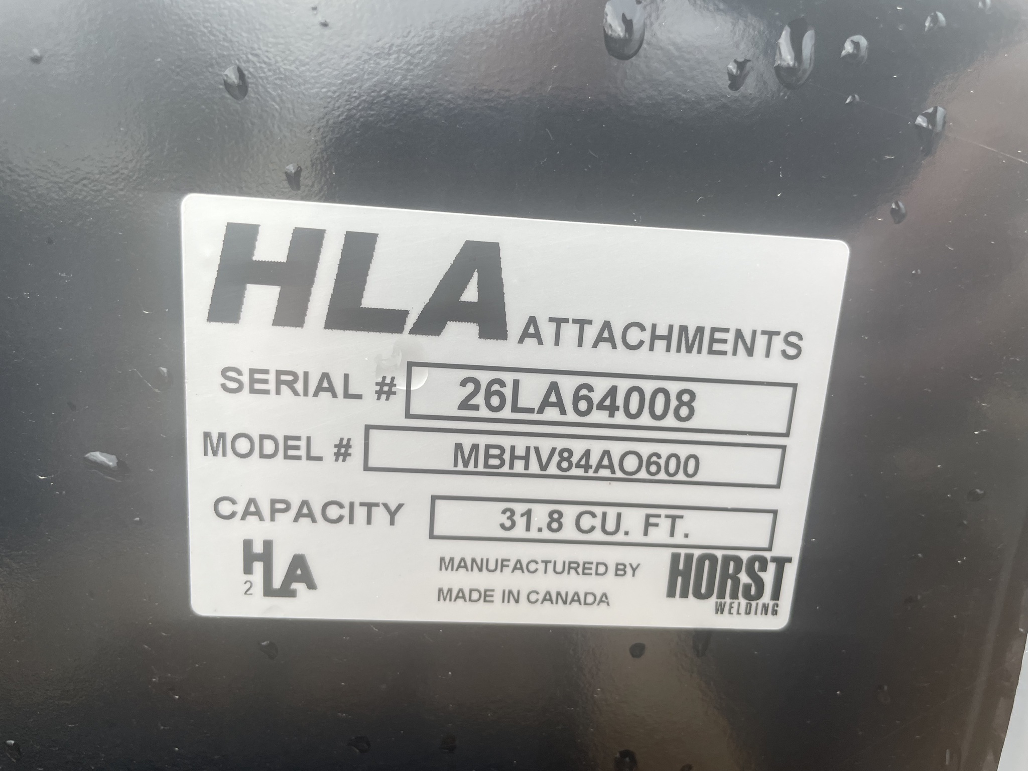 2026 HLA BRAND NEW MBHV84AO600 Image 6