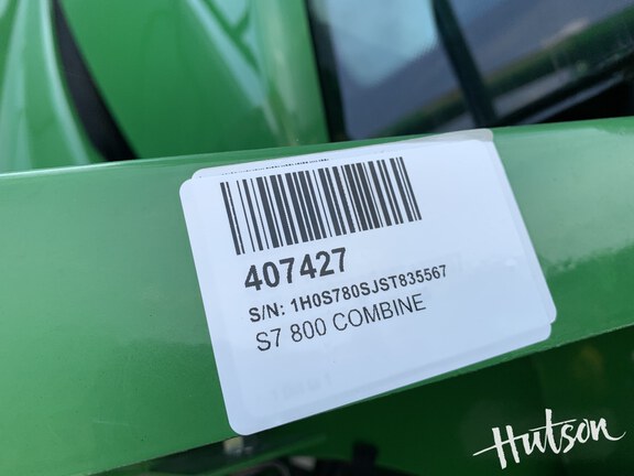 Photo of 2025 John Deere S7 800