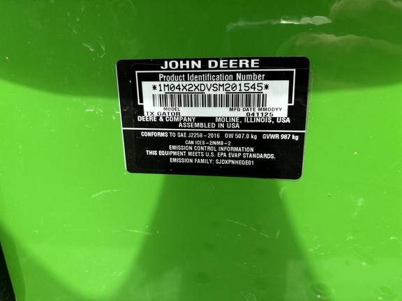 Used 2025 John Deere TX ATVs & Gators at Koenig Equipment in Oxford, OH - Photo10