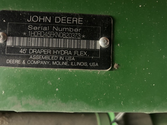 2022 John Deere RD45F (2nd thumbnail)