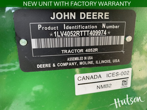 Photo of 2026 John Deere 4052R