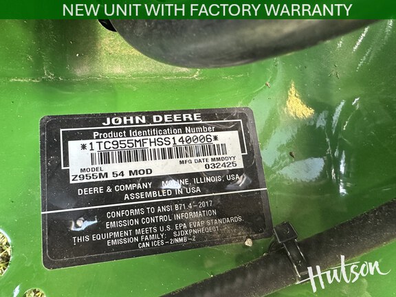 Photo of 2025 John Deere Z955M