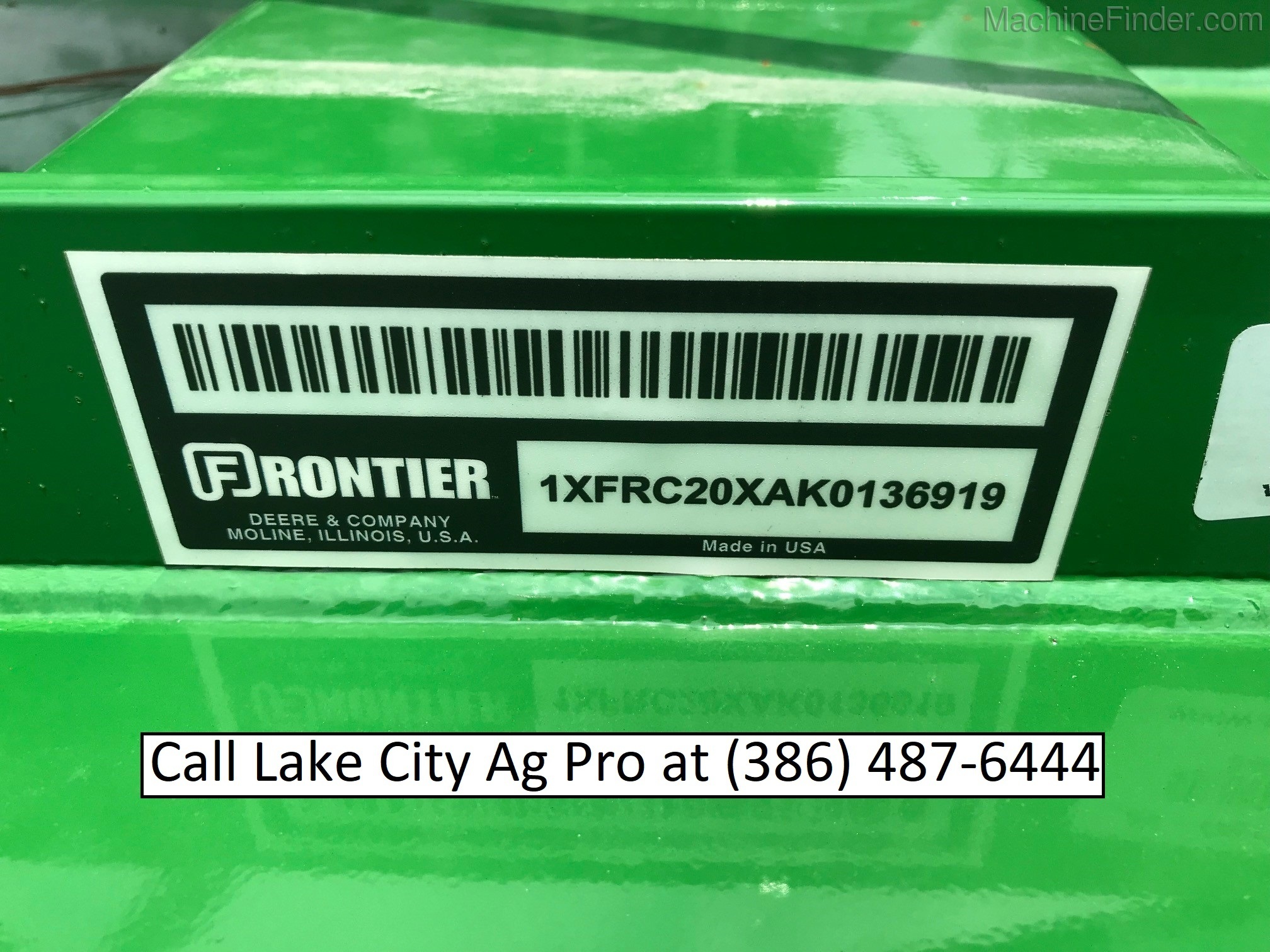 2019 John Deere RC2060 Image 4