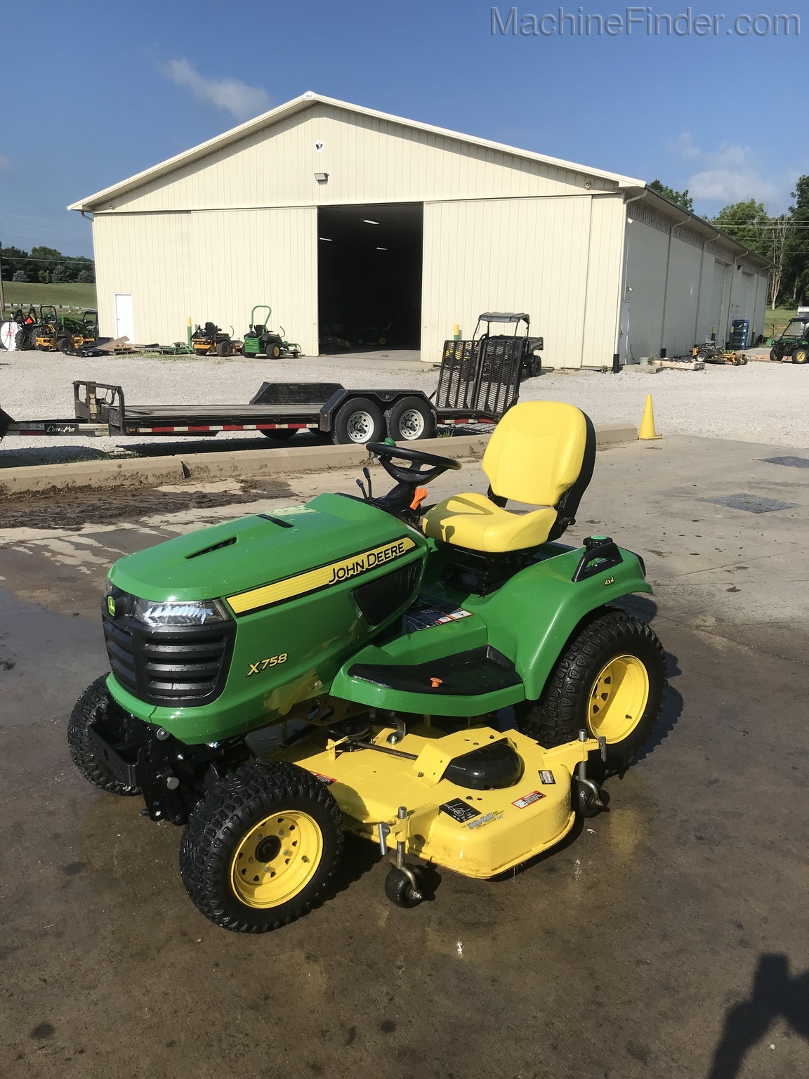 2017 John Deere X758 Image 2