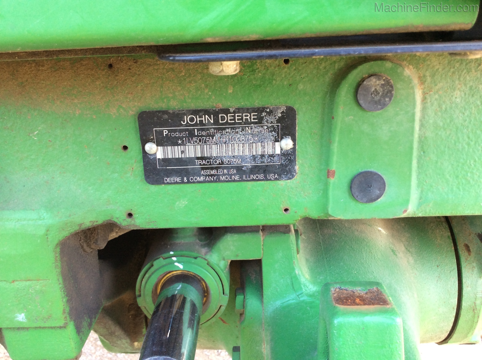 2017 John Deere 5075M Image 12