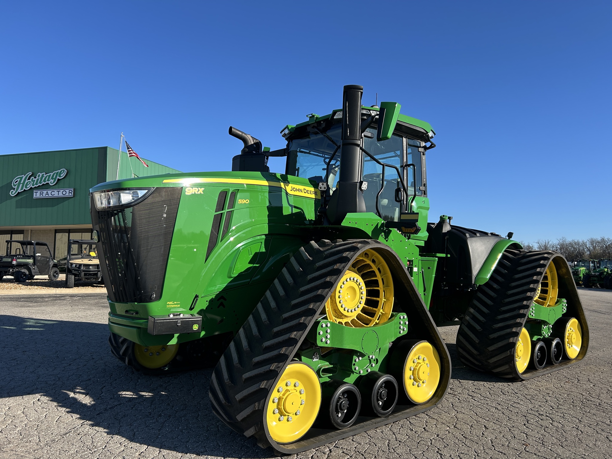  2022 John Deere 9RX 590 at Heritage Tractor in Baldwin City, KS