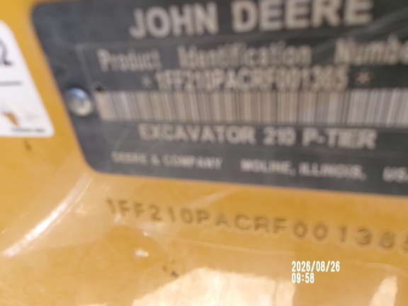 2024 John Deere 210 P