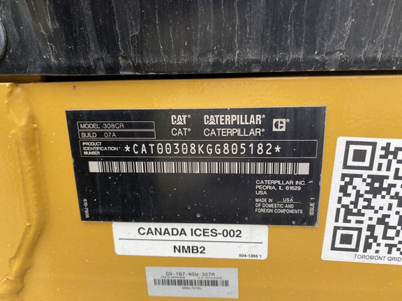 2022 Caterpillar 308CR