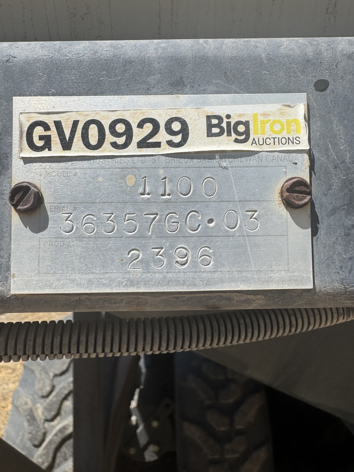 2003 Bourgault 1100 Image 12