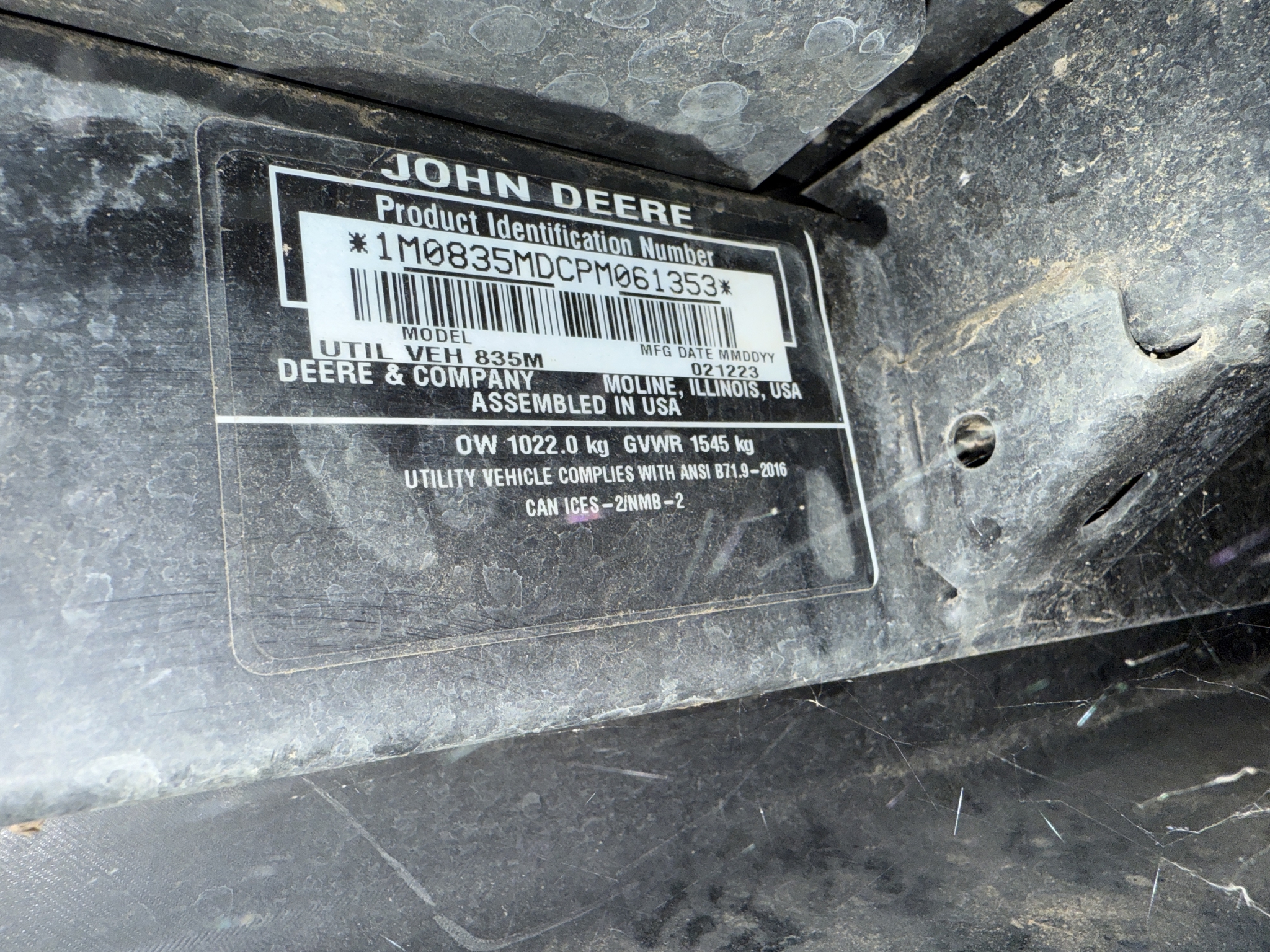 2023 John Deere XUV 835M Image 29