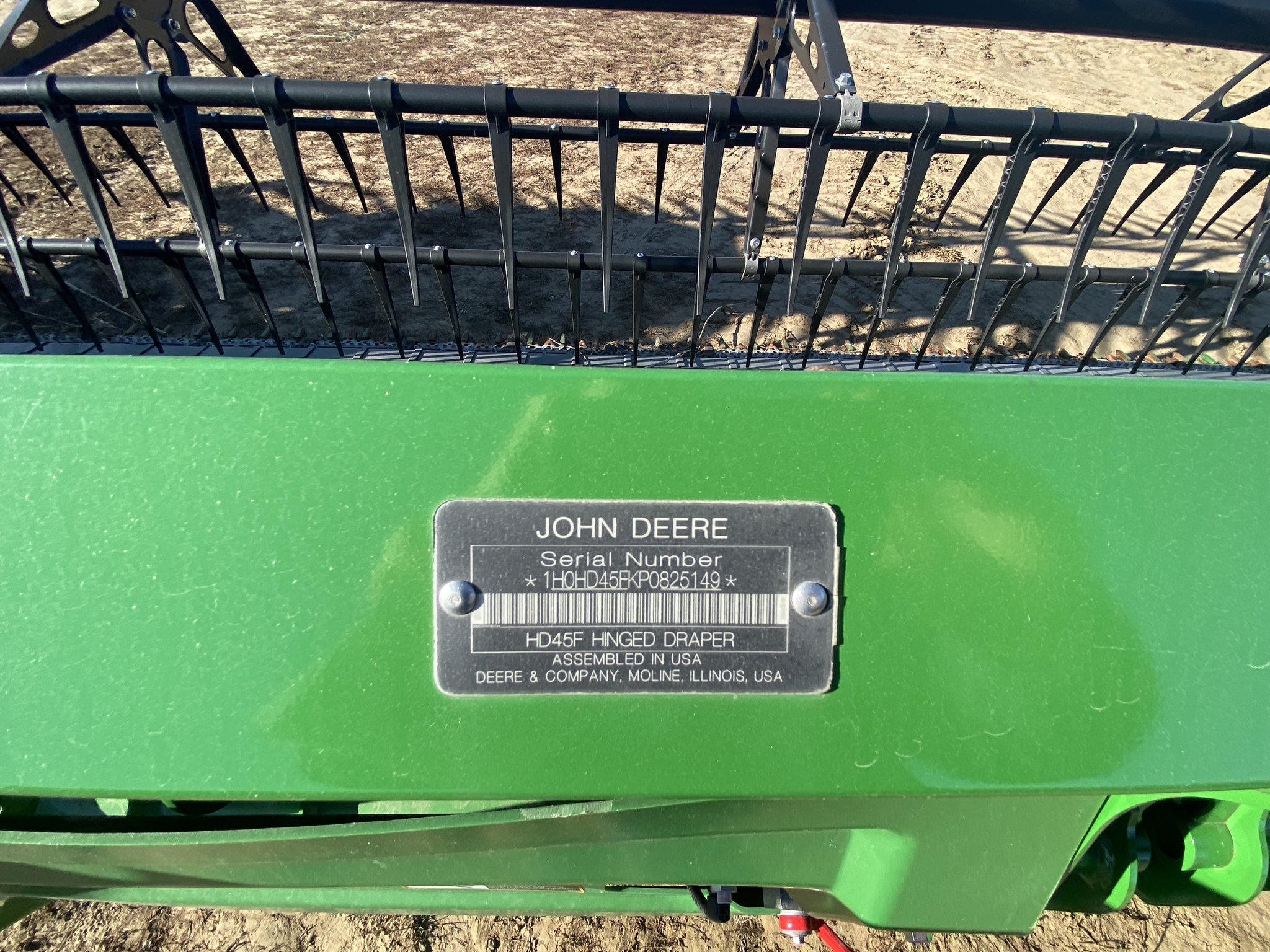 2023 John Deere HD45F Image 14