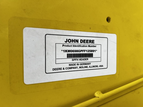 2015 John Deere 698 - Photo20