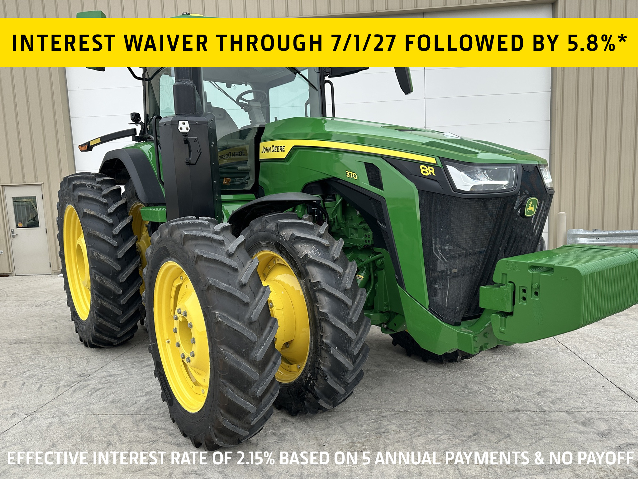 2024 John Deere 8R 370 Image 1