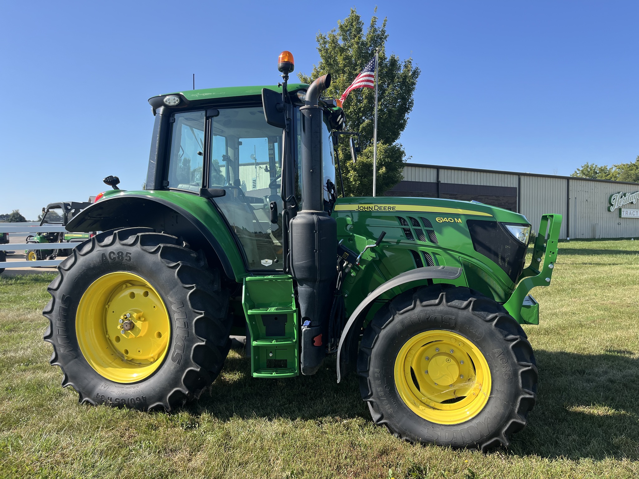  2024 John Deere 6140M at Heritage Tractor in Streator, IL