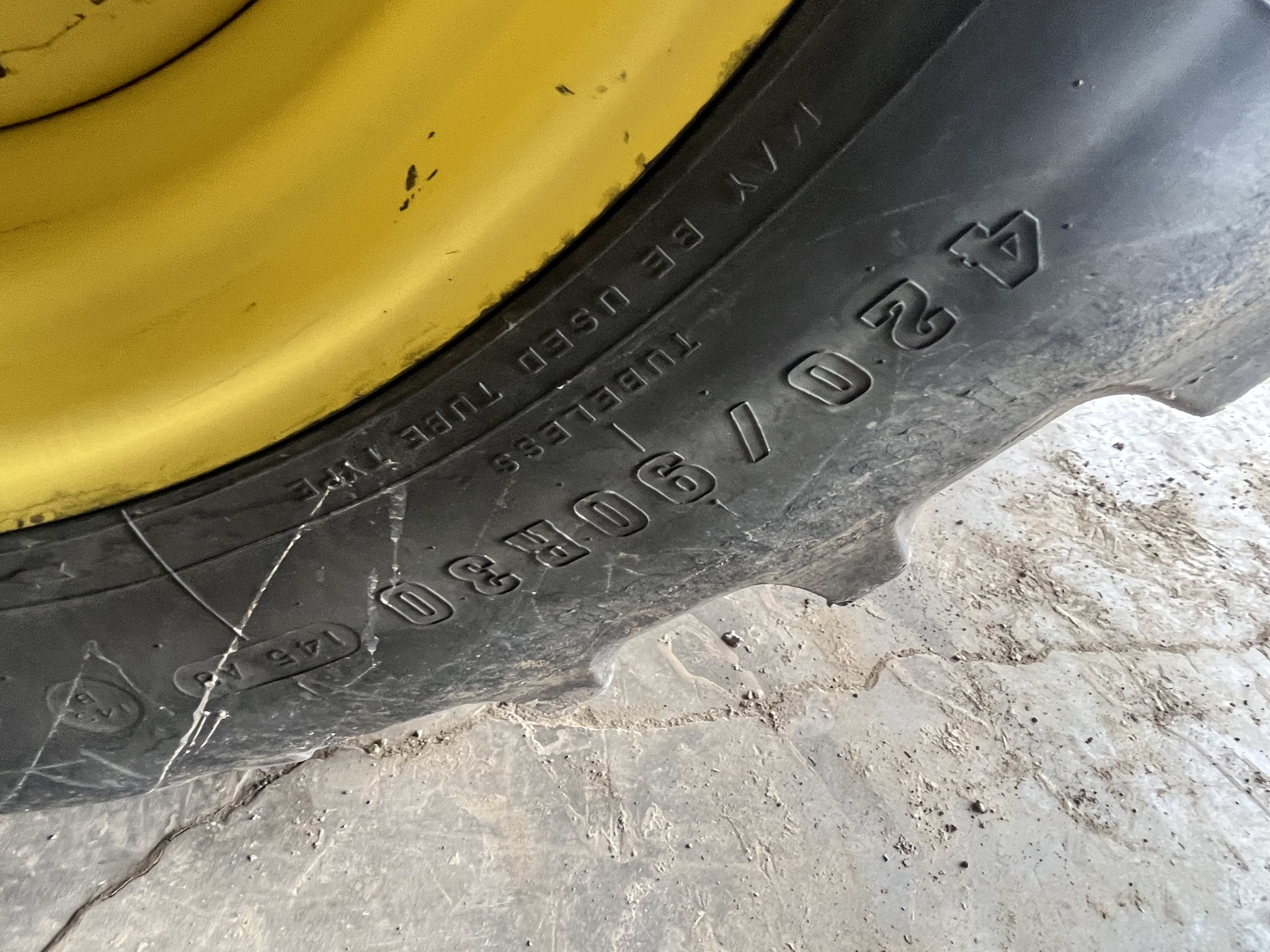  2022 Goodyear 420/90R30 at Heritage Tractor in Lacon, IL