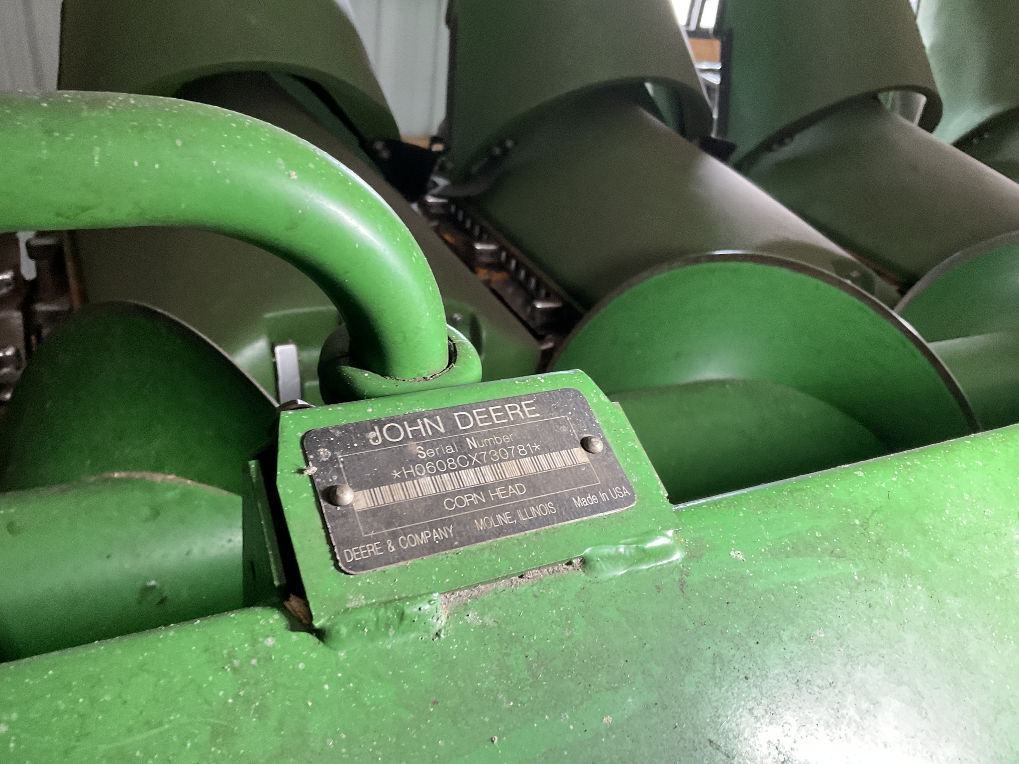 2009 John Deere 608C Image 9