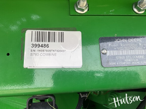 Photo of 2022 John Deere S780